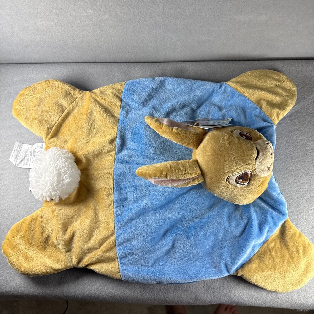 NWT Nickelodeon Peter Rabbit Cuddle Mat Blankie - baby boy lovey bunny nursery